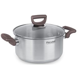 Cratita cu capac Rondell Fest RDS-1322 (Inox)