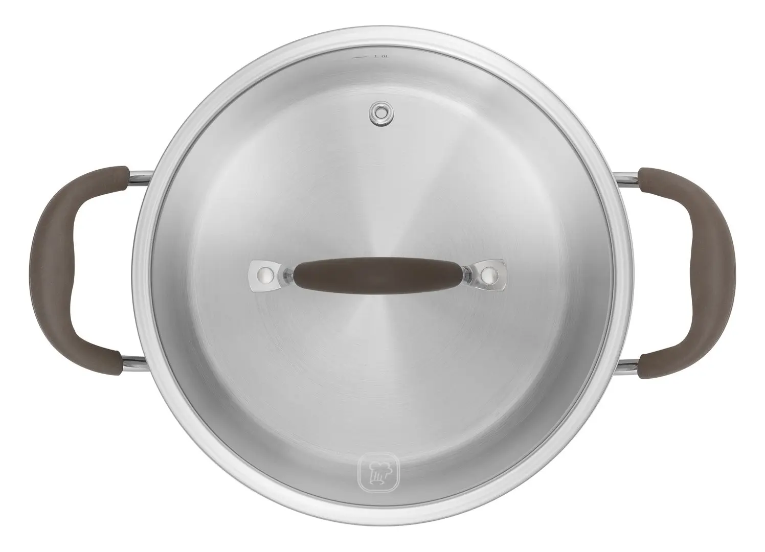 Кастрюля с крышкой Rondell Konzept RDS-1230 (Inox) - 3
