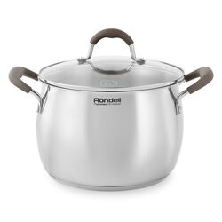Кастрюля с крышкой Rondell Konzept RDS-1230 (Inox) Thumb