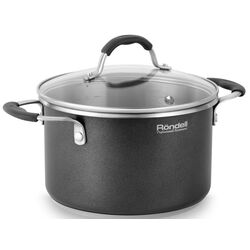 Кастрюля с крышкой Rondell Stern RDS-010 (Black) Thumb