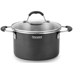 Oala cu capac Rondell Stern RDS-010 (Black)