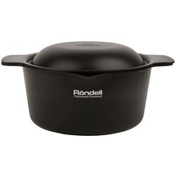 Cratita cu capac Rondell Trumpf RDA-1440 (Black)