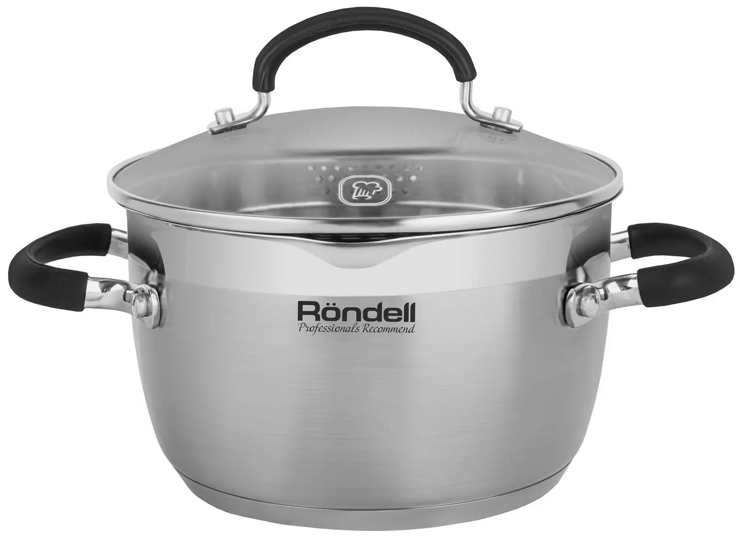 Кастрюля с крышкой Rondell Zorro 1446 (Inox) - 2