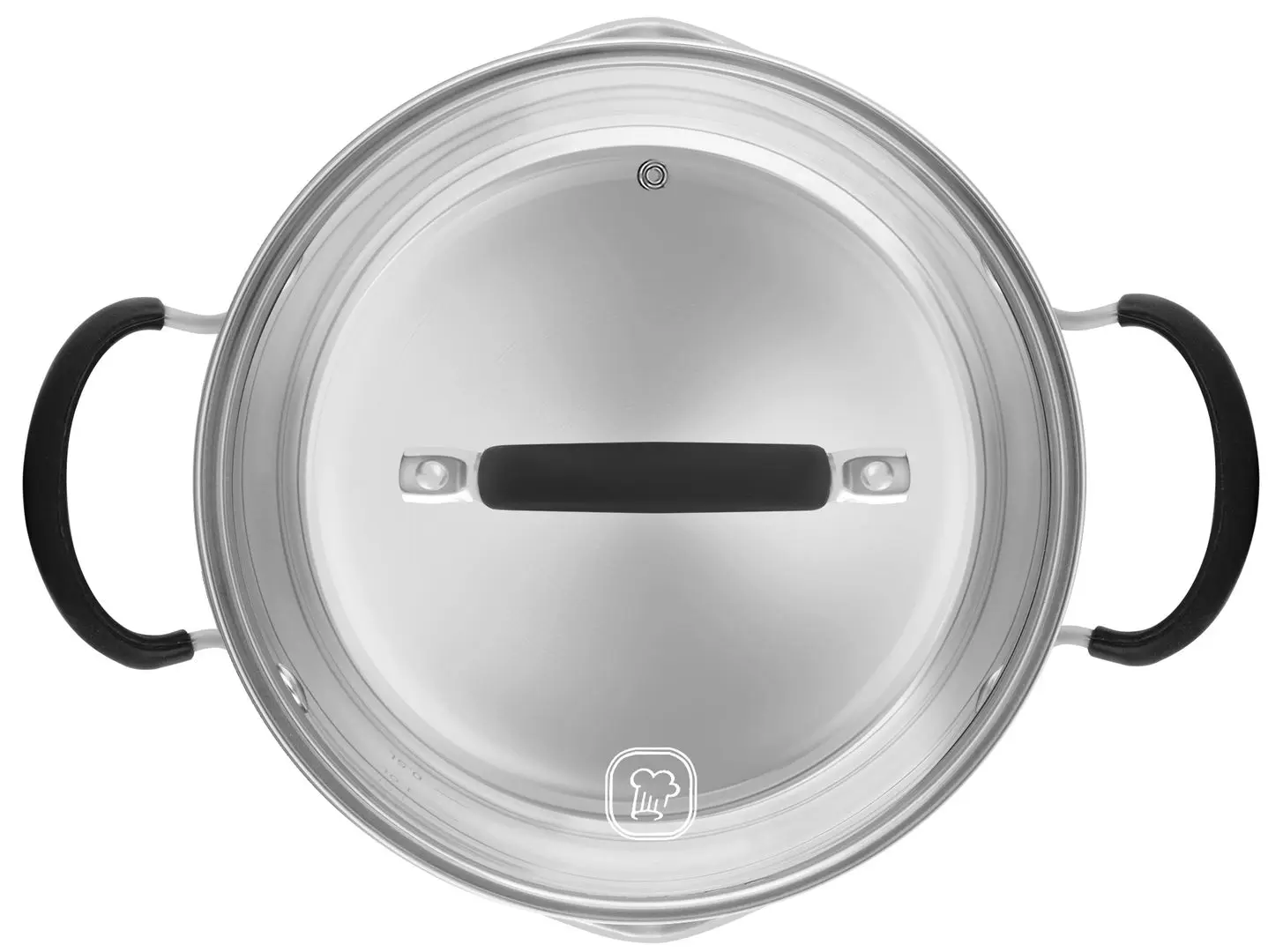 Кастрюля с крышкой Rondell Zorro 1446 (Inox) - 3