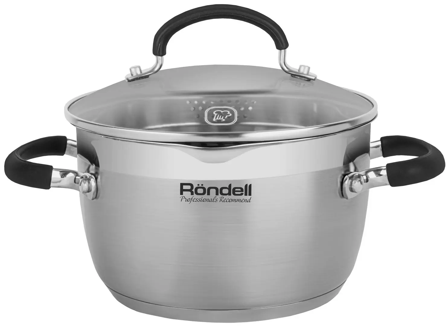 Кастрюля с крышкой Rondell Zorro 1447 (Inox) - 2