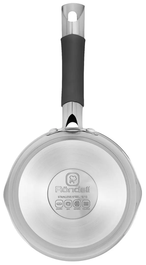 Ковш с крышкой Rondell Flamme RDS-026 (Inox) - 3