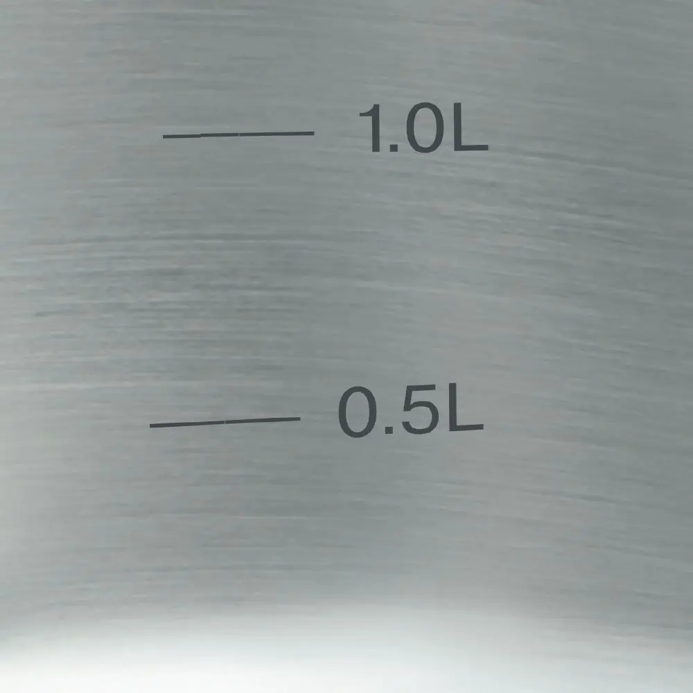 Ковш с крышкой Rondell Flamme RDS-026 (Inox) - 5