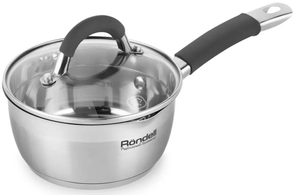 Ковш с крышкой Rondell Flamme RDS-026 (Inox)