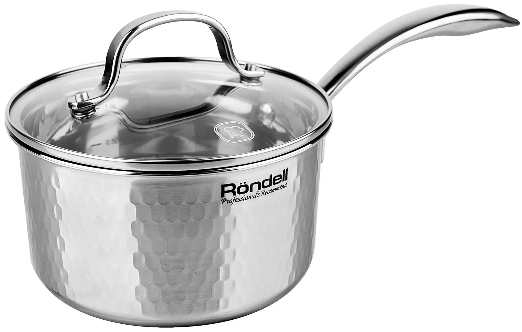 Codar cu capac Rondell RainDrops RDS-1292 (Inox)