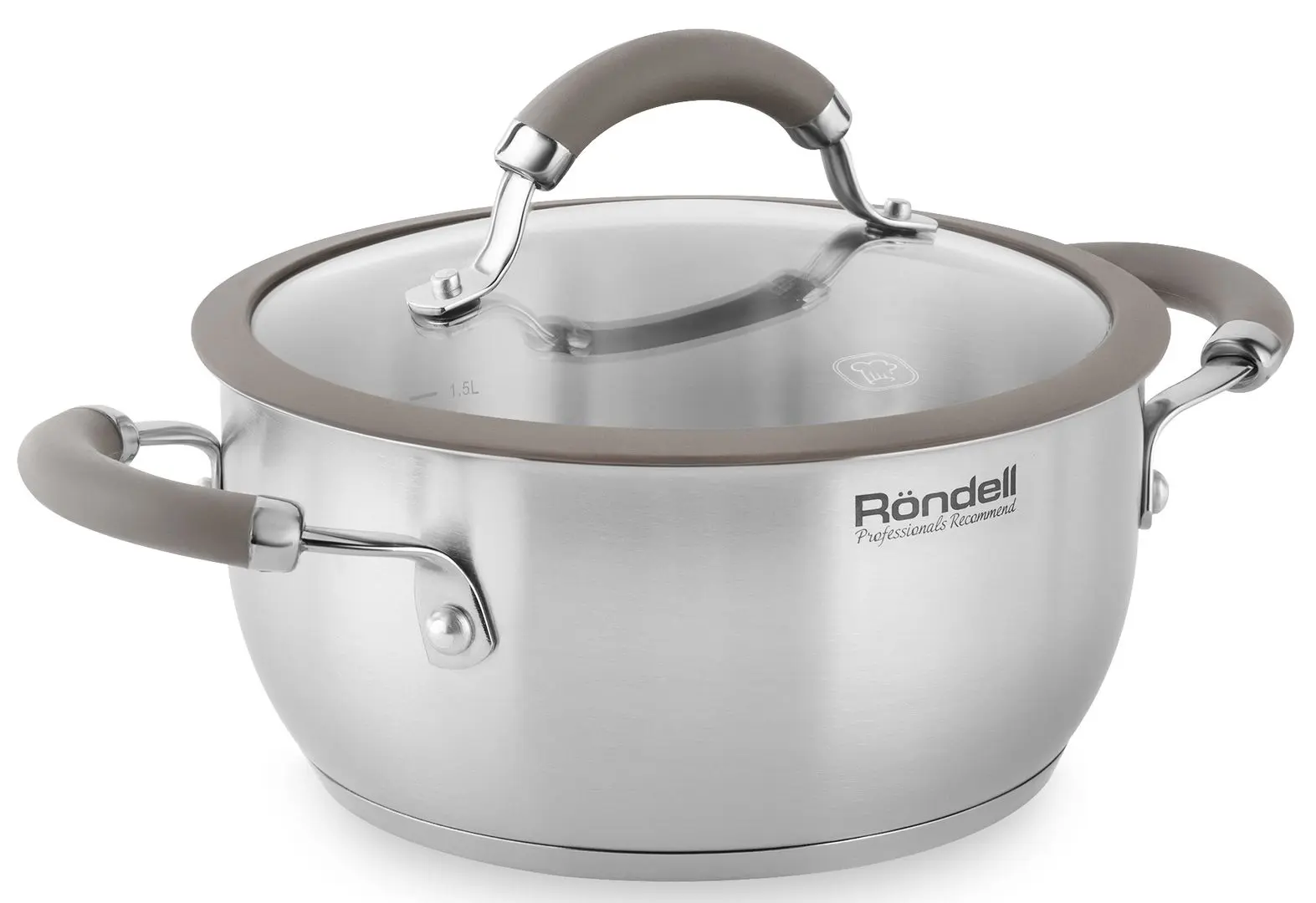 Набор кастрюль Rondell Balance RDS-756 (Inox) - 4