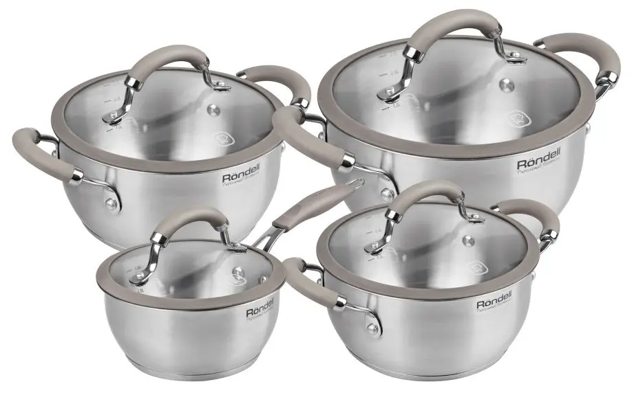Набор кастрюль Rondell Balance RDS-756 (Inox)