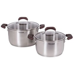 Set cratite Rondell Bojole RDS-822 (Inox) Thumb