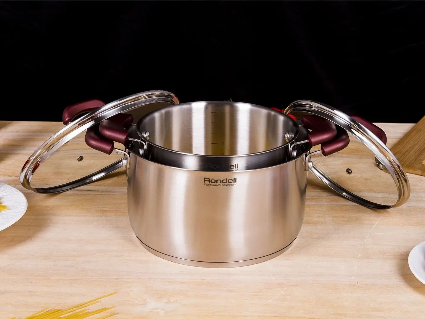 Set cratite Rondell Bojole RDS-822 (Inox) - 6