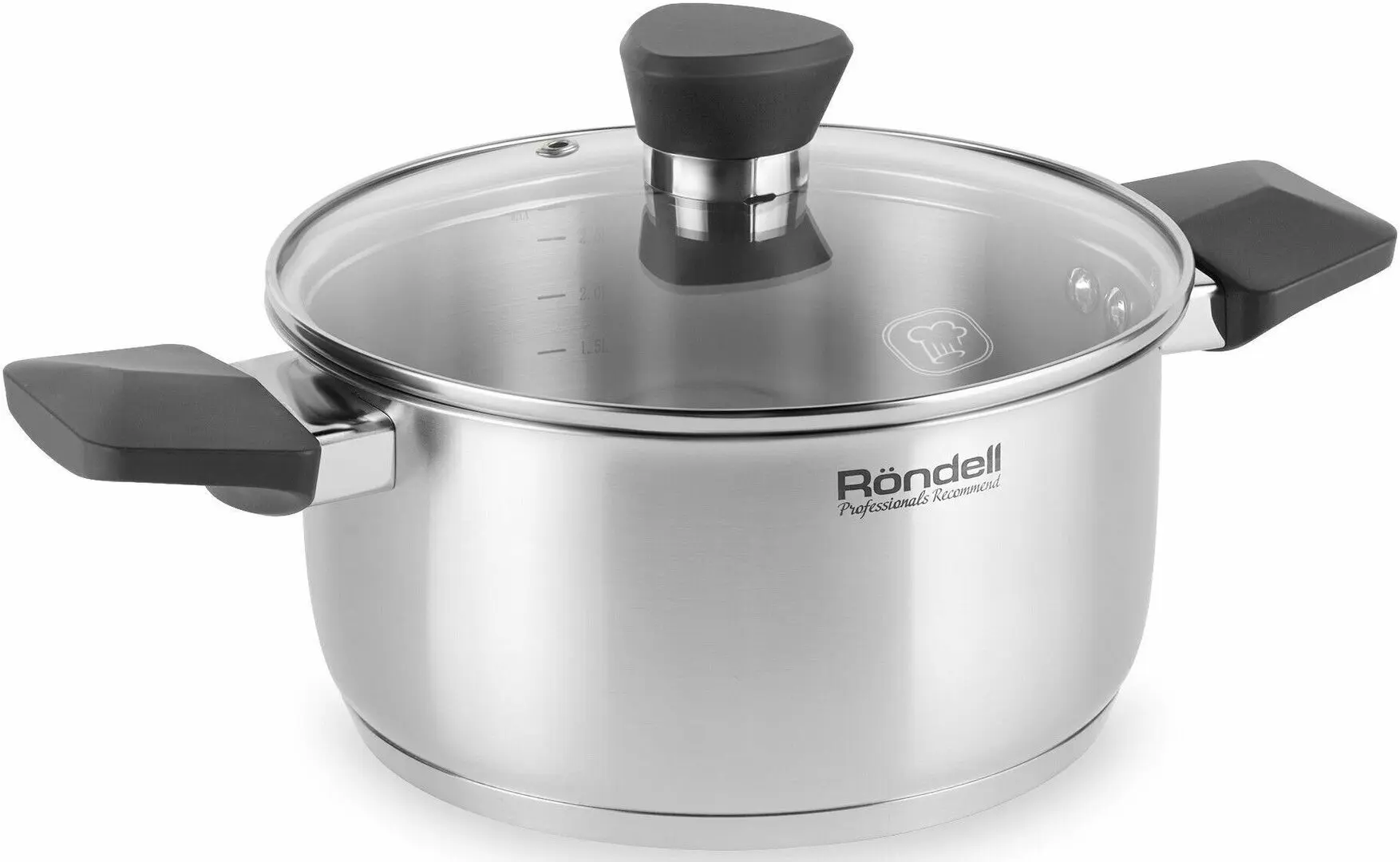 Набор кастрюль Rondell Strike RDS-1604 (Inox)