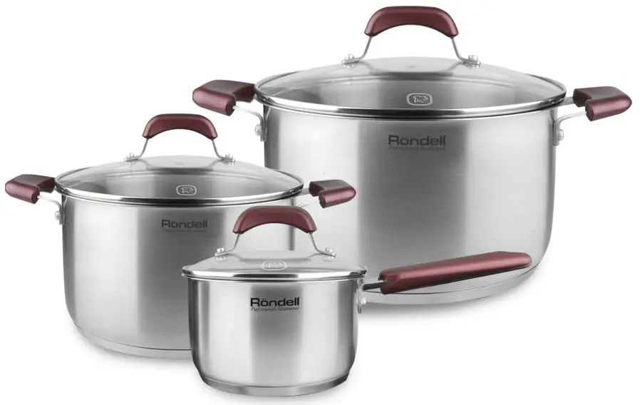 Набор посуды Rondell Bojole RDS-823 (Inox)