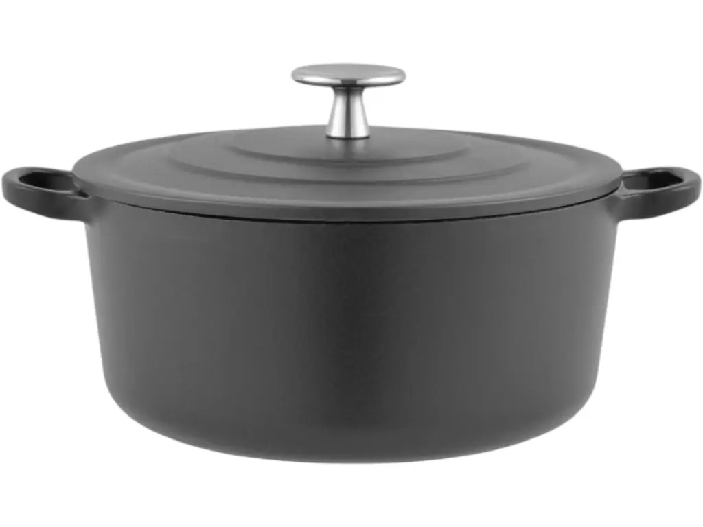 Oala cu capac Royal Van Kampen & Begeer Cast Iron (Black) - 2