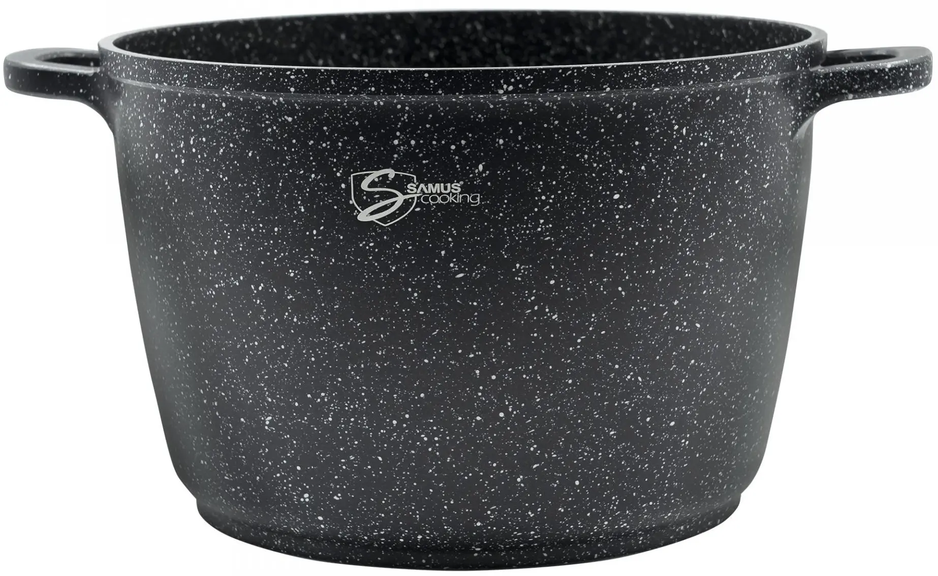 Кастрюля с крышкой Samus TOL322-OIC (Black)