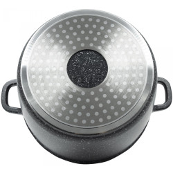 Кастрюля с крышкой Samus TOL322-OIC (Black) Thumb