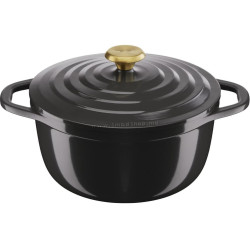 Oala cu capac Tefal Air E2554604 4,7l (Black)