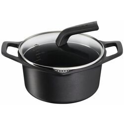 Oala cu capac Tefal Robusto E2494444 (Black)
