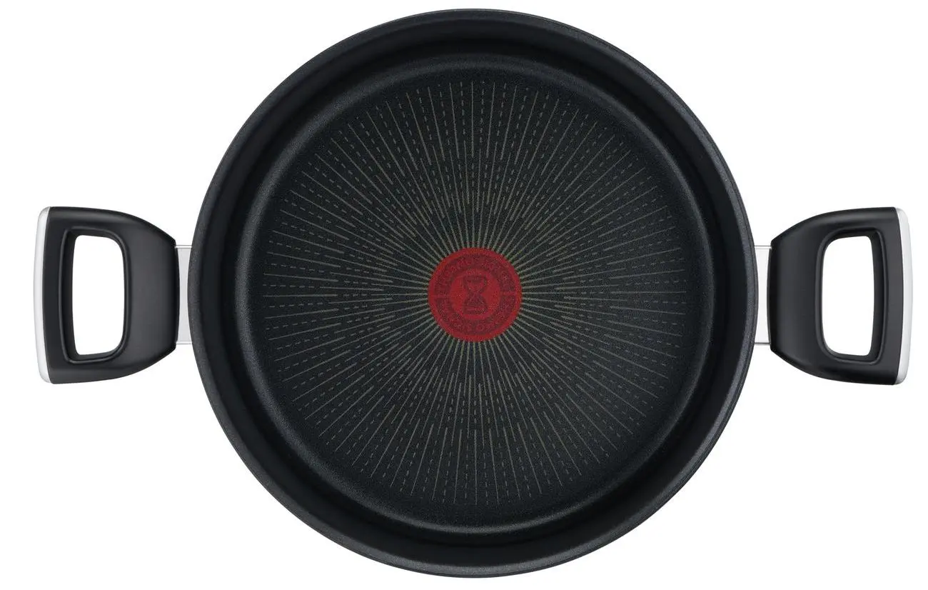 Кастрюля с крышкой Tefal Unlimited G2554672 (Black)