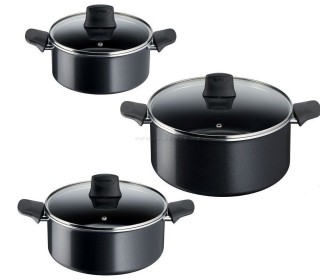 Набор кастрюль Tefal C2789053 (Black)