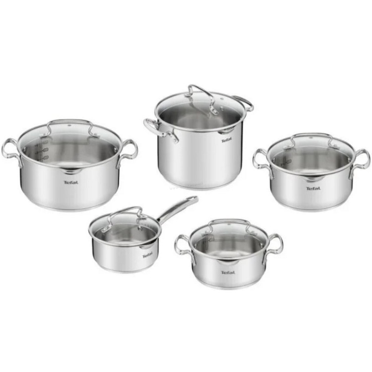 Набор кастрюль Tefal G719SA55 (Silver)