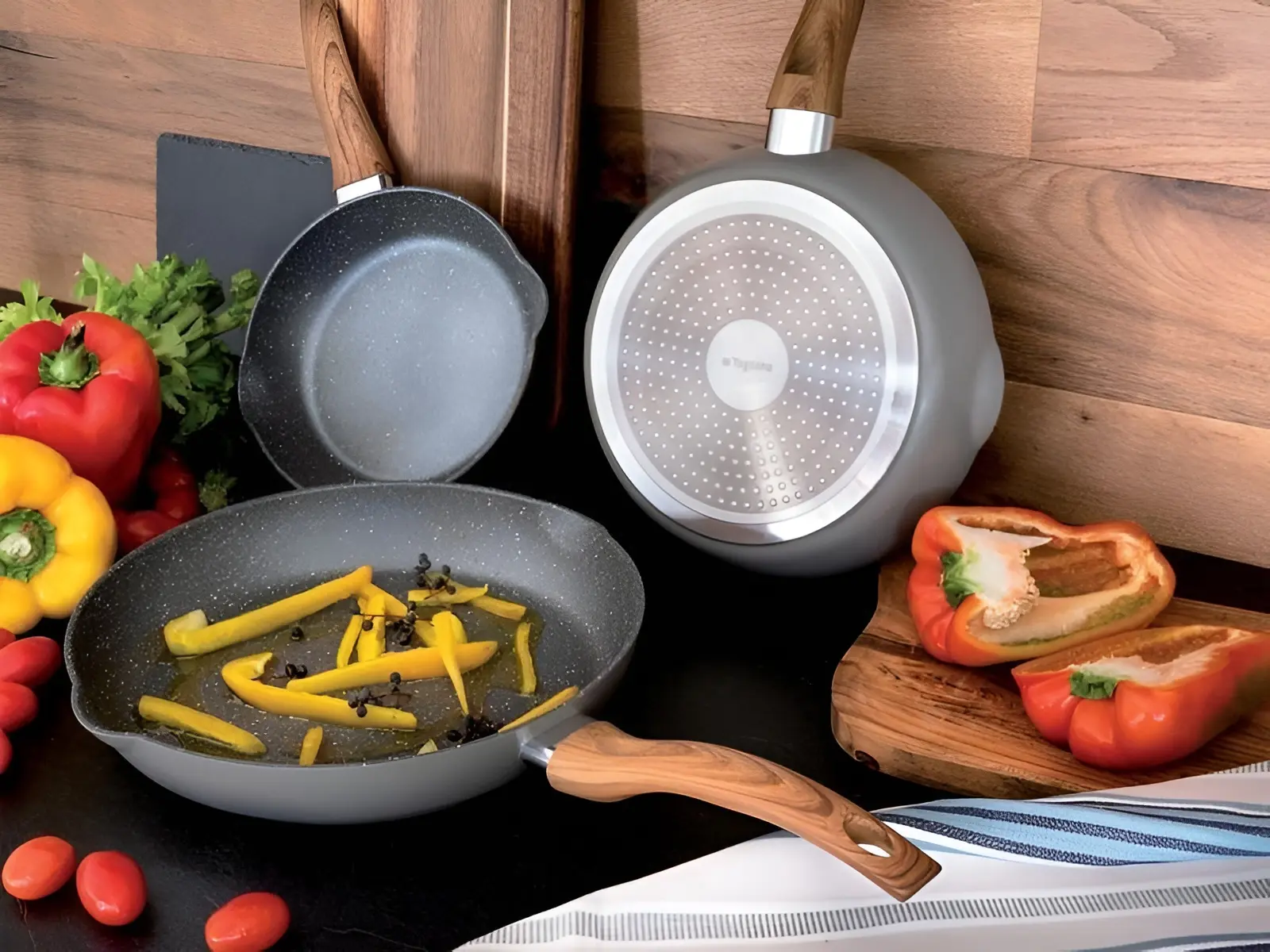 Set de cratițe Tognana Natural Love 56921 (Grey)