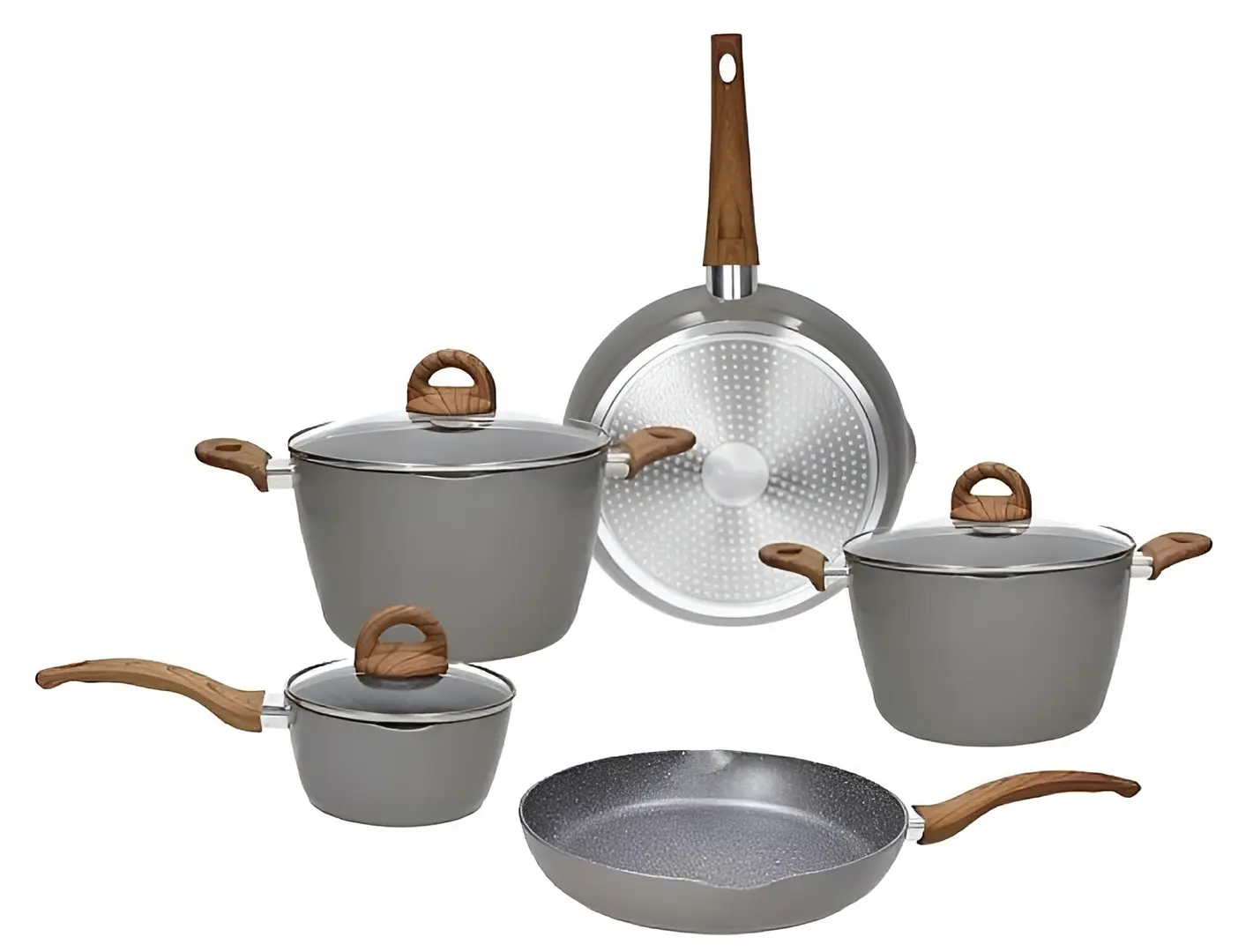 Set de cratițe Tognana Natural Love 56921 (Grey)