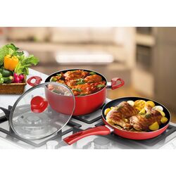 Set de vase Vanora VNHS3PCS (Red) Thumb