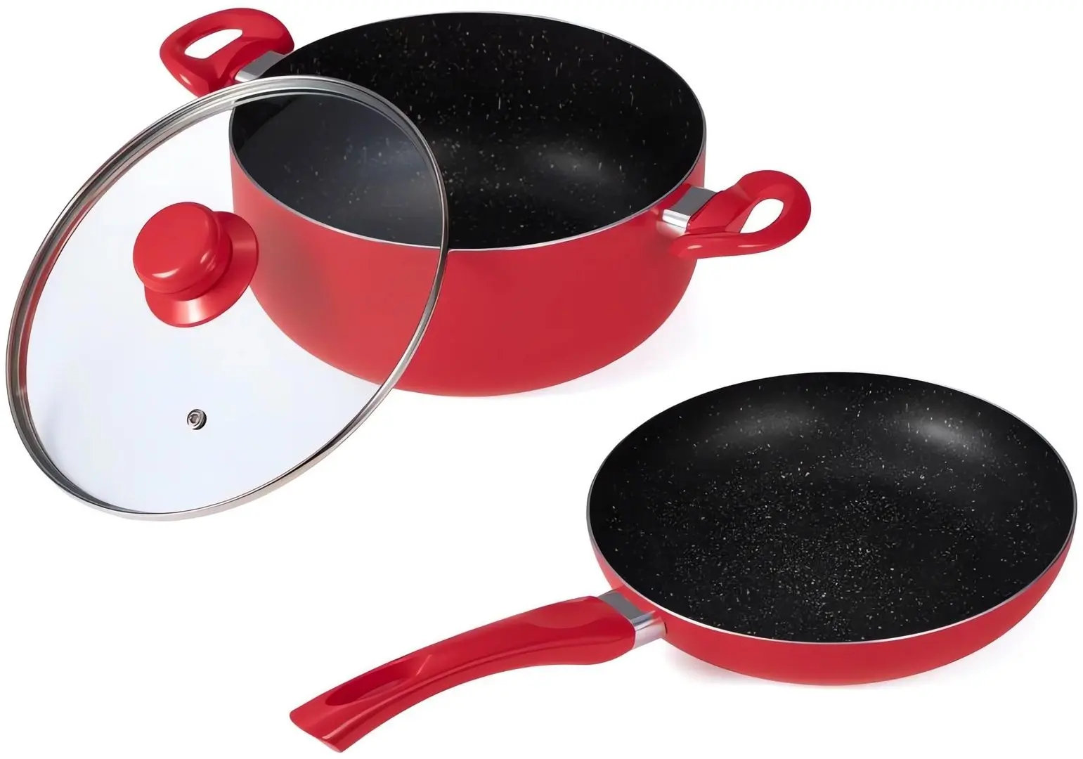 Set de vase Vanora VNHS3PCS (Red)