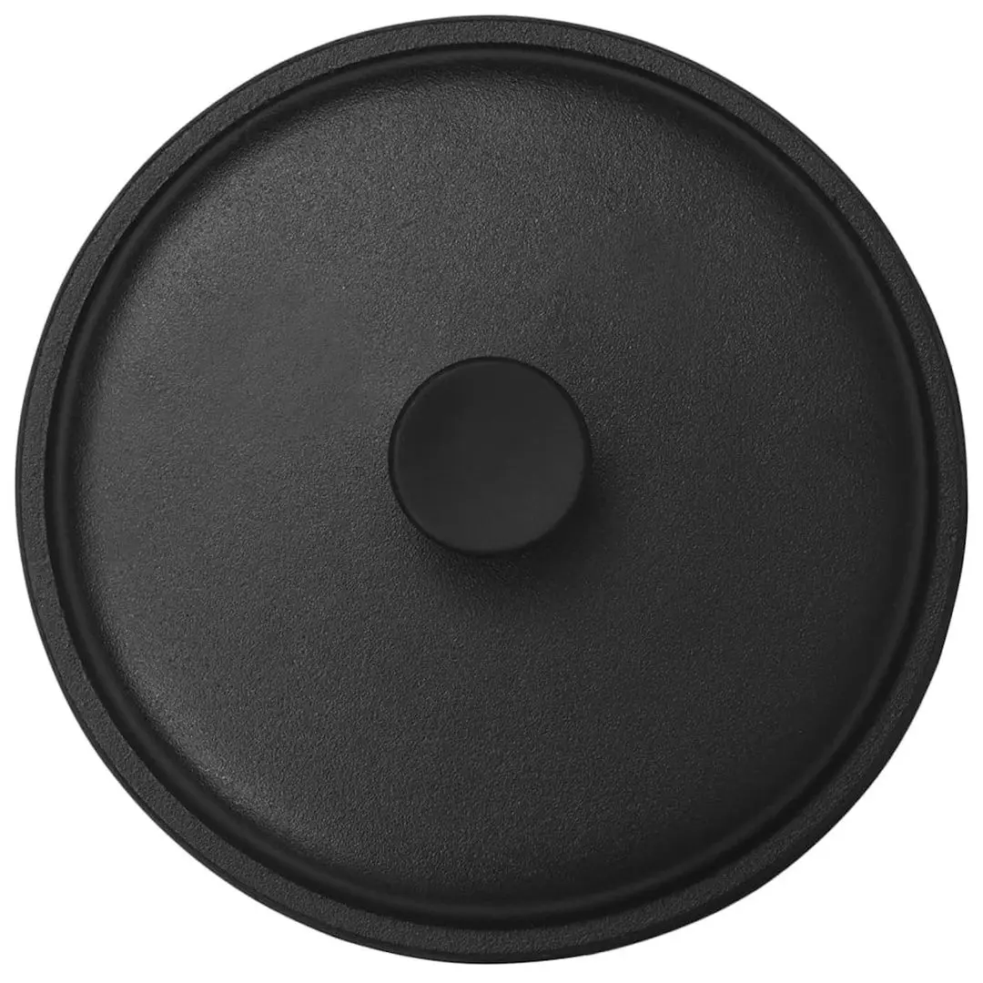 Кастрюля с крышкой VidaXL 313362 5L (Black)