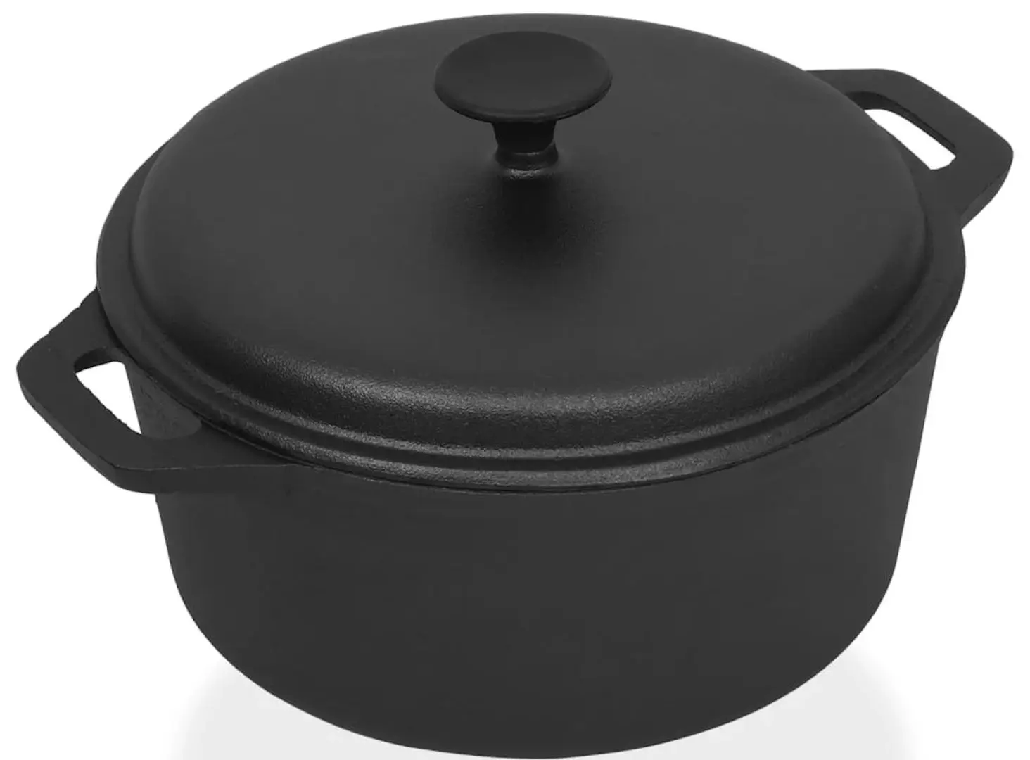 Кастрюля с крышкой VidaXL 313362 5L (Black)