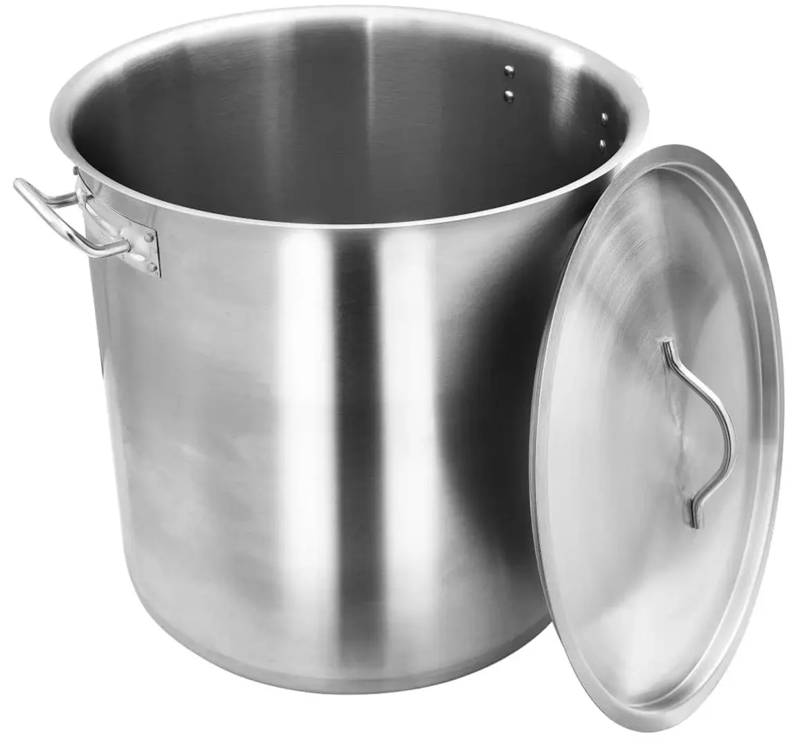 Кастрюля с крышкой VidaXL 51134 35L (Inox)