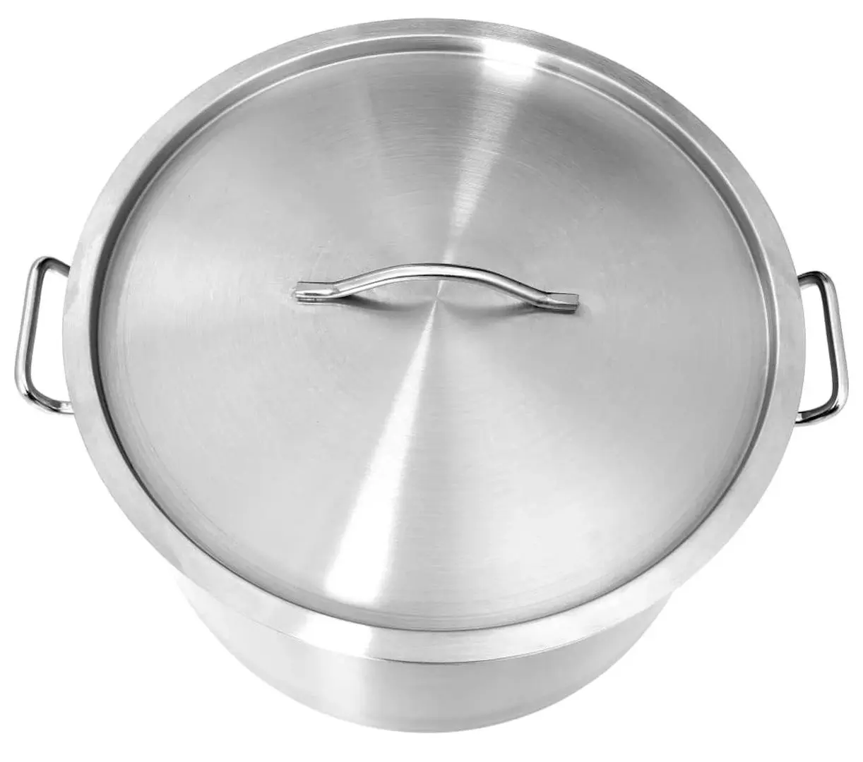 Cratita cu capac VidaXL 51138 24L (Inox)