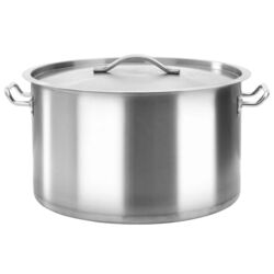Cratita cu capac VidaXL 51139 32L (Inox) Thumb
