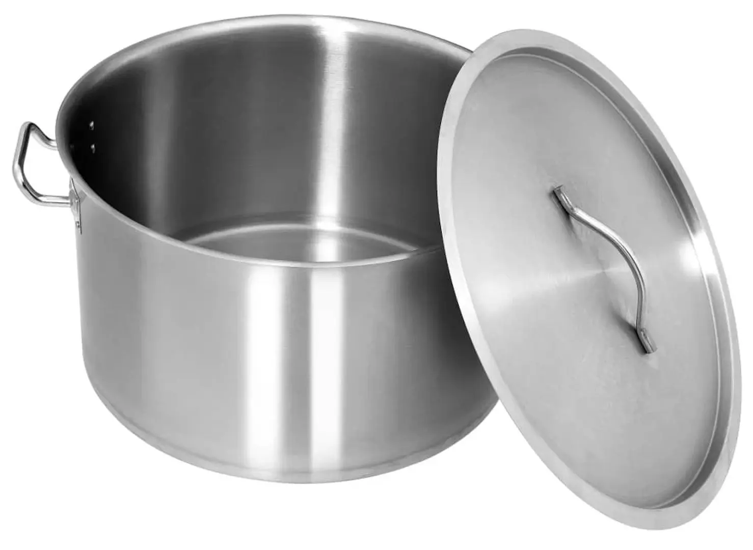 Кастрюля с крышкой VidaXL 51140 44L (Inox)