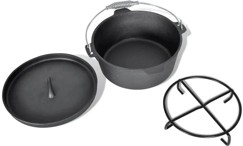 Набор посуды VidaXL 40829 (Black)