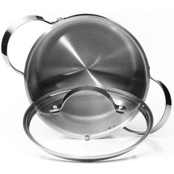 Oala cu capac Vinzer Culinaire 50166 2.4L (Inox) Thumb