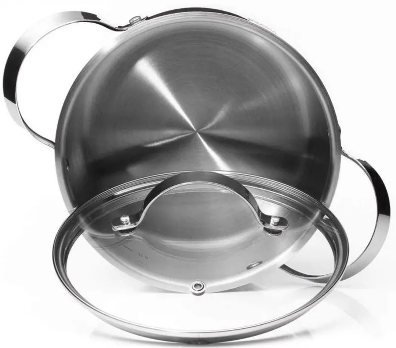 Oala cu capac Vinzer Culinaire 50166 2.4L (Inox) - 3