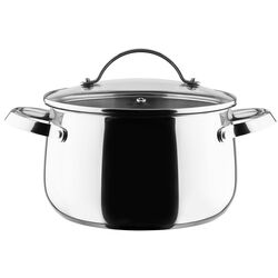 Oala cu capac Vinzer Culinaire 50167 4L (Inox)