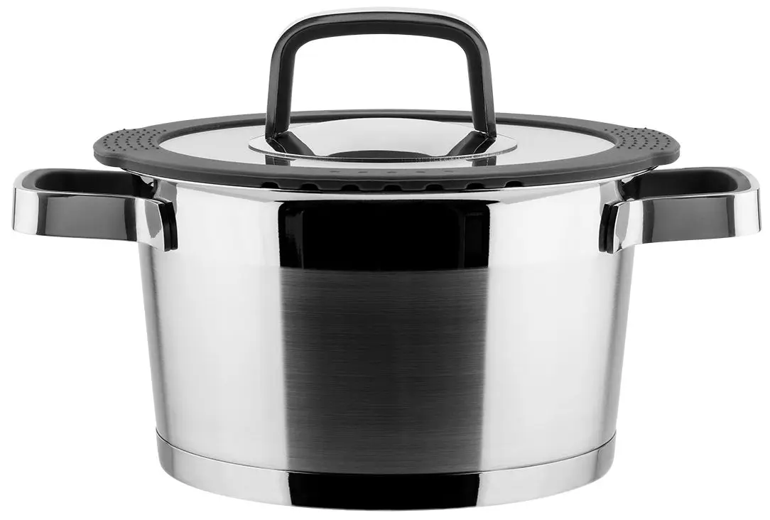Oala cu capac Vinzer Moderno 50072 2.3L (Inox)
