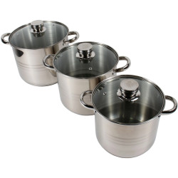 Набор кастрюль Zilan Floria ZLN4045 (Inox) Thumb