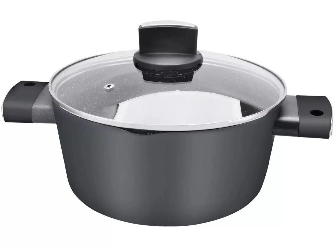 Набор кастрюль Zilan ZLN0942 (Black) - 2
