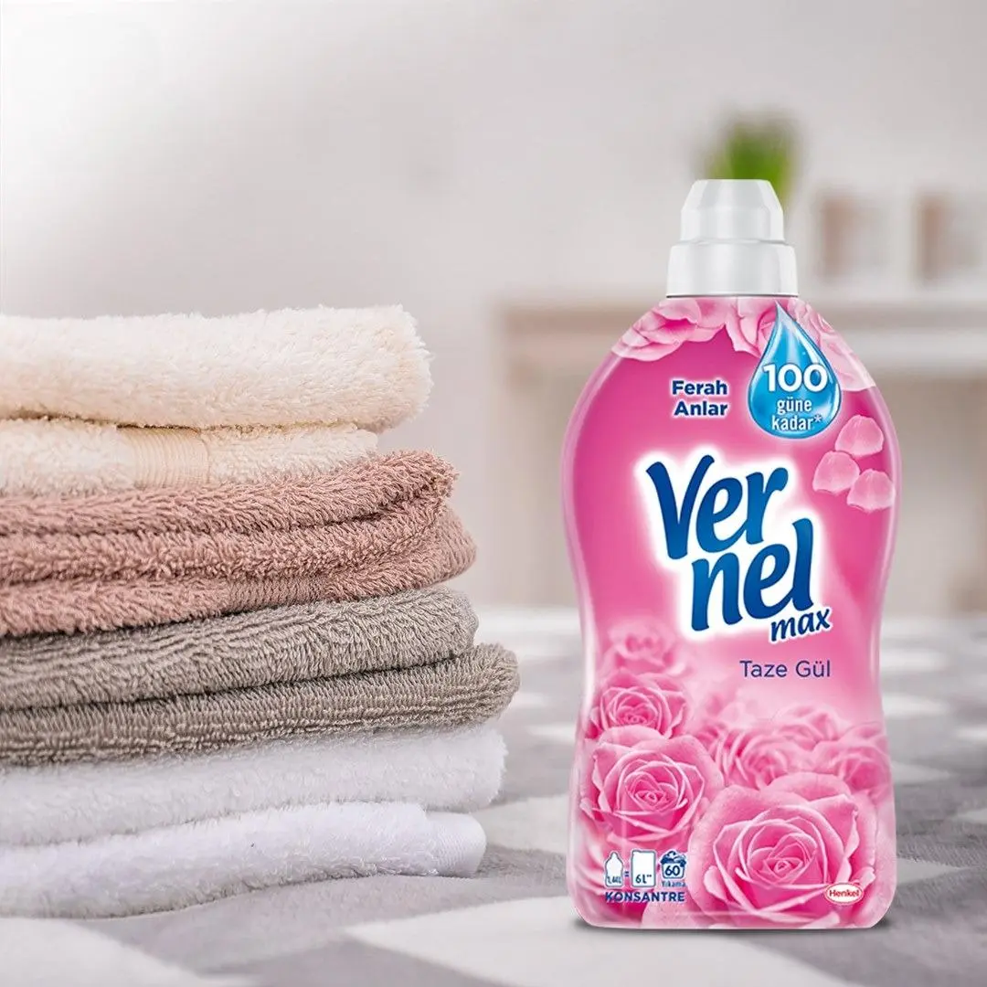 Кондиционер для белья Vernel Max Taze Gul 1.4L