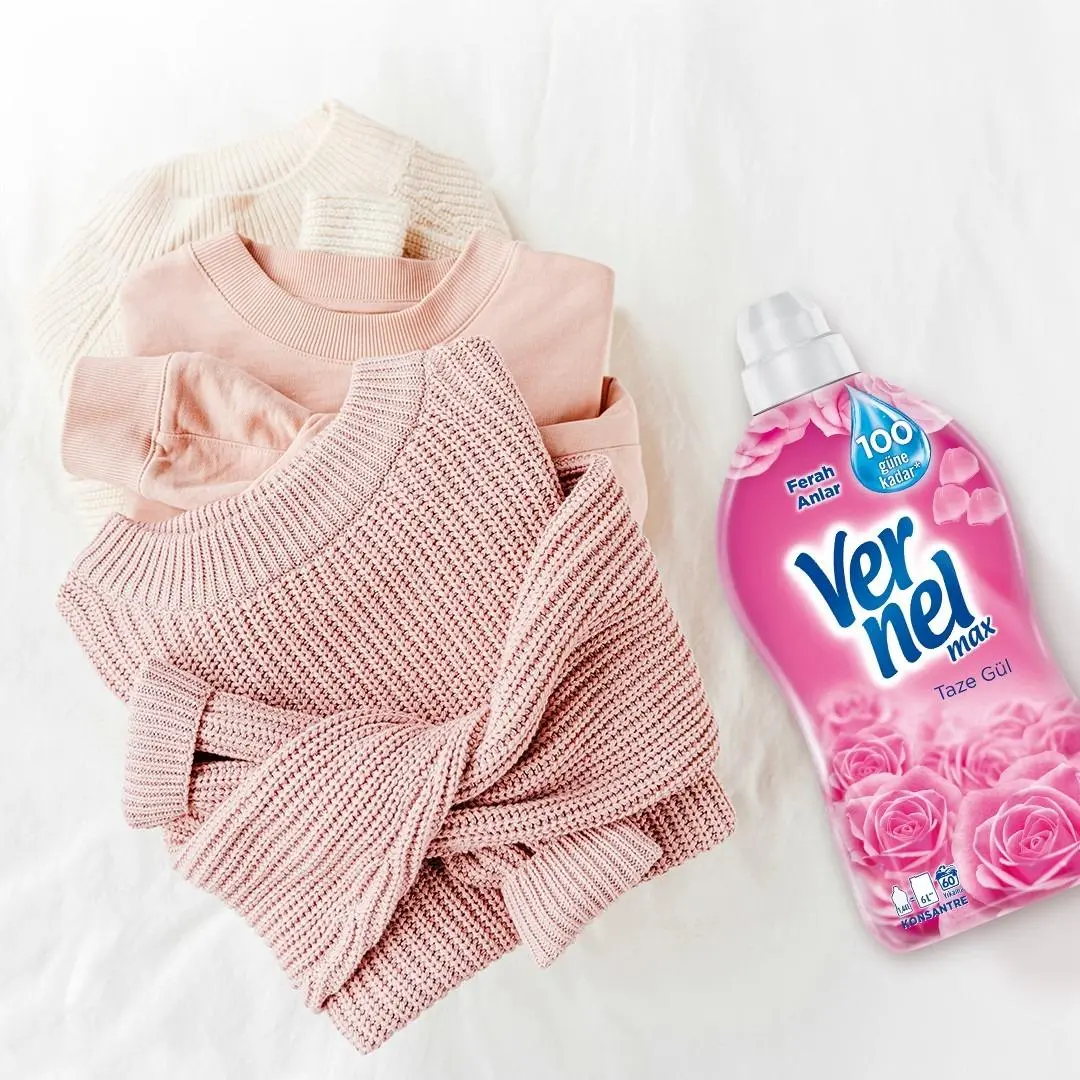 Кондиционер для белья Vernel Max Taze Gul 1.4L