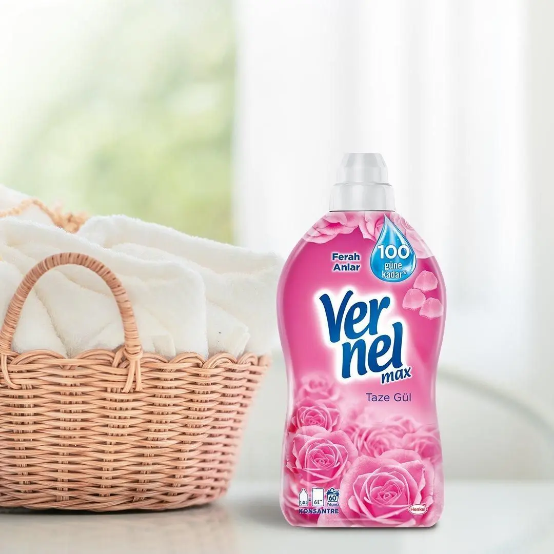 Кондиционер для белья Vernel Max Taze Gul 1.4L