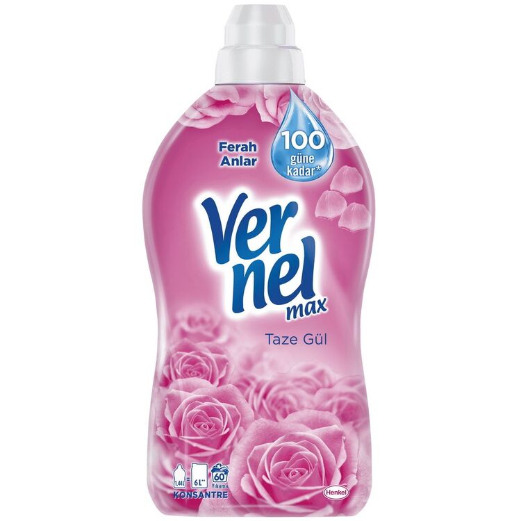Кондиционер для белья Vernel Max Taze Gul 1.4L