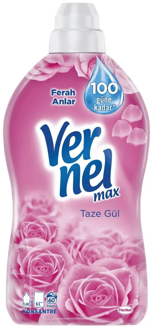 Кондиционер для белья Vernel Max Taze Gul 1.4L
