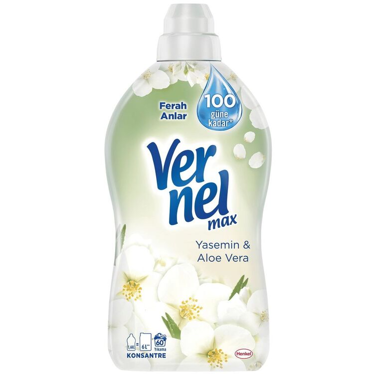 Кондиционер для белья Vernel Max Yasemin & Aloe Vera 1.4L